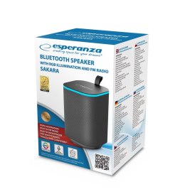 ESPERANZA GŁOŚNIK BLUETOOTH RGB SAKARA EP155 Esperanza