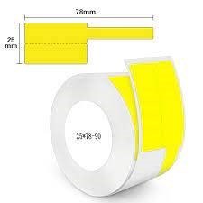 Etykiety termiczne Niimbot R25*78-90Yellow NiiMbot