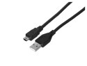 Kabel GEMBIRD CCP-USB2-AM5P-6 (USB M - Mini USB M; 1,8m; kolor czarny) GEMBIRD