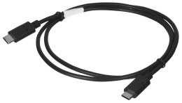 Kabel Lanberg CA-CMCM-10CU-0010-BK (USB typu C - USB typu C ; 1m; kolor czarny) Lanberg