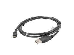 Kabel Lanberg CA-USBM-10CC-0010-BK (USB 2.0 M - Micro USB M; 1m; kolor czarny) Lanberg