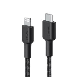 AUKEY CB-CL03 NYLONOWY KABEL USB C-LIGHTNING 2M PD AUKEY