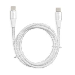 KABEL I-BOX USB TYP-C 60W 1M PD/QC BIAŁY IBOX