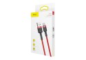 Kabel Baseus Cafule CATKLF-A09 (USB 2.0 - USB typu C ; 0,50m; kolor czerwony) Baseus