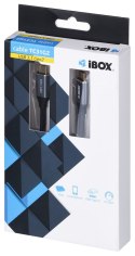 Kabel IBOX IKUMTC31G2 (USB typu C - USB typu C ; 1m; kolor czarny) IBOX