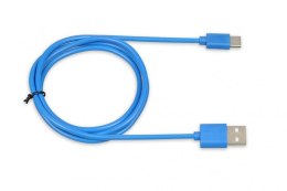 Kabel IBOX IKUMTCB (USB 2.0 typu A - USB typu C ; 1m; kolor niebieski) IBOX