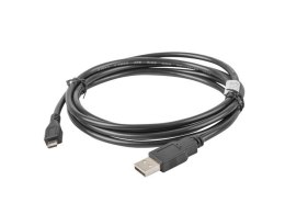 Kabel Lanberg CA-USBM-10CC-0018-BK (USB 2.0 M - Micro USB M; 1,8m; kolor czarny) Lanberg