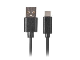 Kabel Lanberg CA-USBO-10CU-0005-BK (USB 2.0 typu A - USB typu C ; 0,50m; kolor czarny) Lanberg