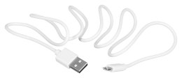 Kabel SAVIO CL-123 (Micro USB - USB 2.0 ; 1m; kolor biały) SAVIO