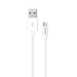 Kabel SAVIO CL-124 (Micro USB - USB 2.0 typu A ; 2m; kolor biały) SAVIO