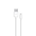 Kabel SAVIO CL-125 (USB typu C - USB 2.0 typu A ; 1m; kolor biały) SAVIO