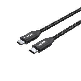 UNITEK KABEL USB-C - USB-C, PD 100W, C14059BK UNITEK