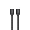 UNITEK KABEL USB-C - USB-C, PD 100W, C14059BK UNITEK