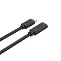 UNITEK PRZEDŁUŻACZ USB-C 10GBPS, 4K60HZ, PD 100W, 1,5M, C14086BK-1.5M UNITEK