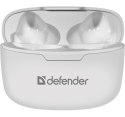 DEFENDER SŁUCHAWKI BLUETOOTH TWINS 903 DOUSZNE BIAŁE 63903 Defender