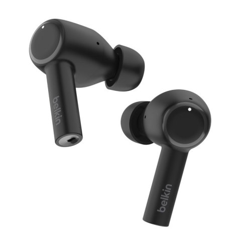 Słuchawki bezprzewodowe douszne Belkin SoundForm Pulse Noise Cancellation Earbuds ANC BT5.2 IPX5 Black Belkin