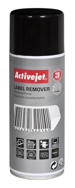 Activejet AOC-400 Preparat do usuwania etykiet (400 ml) Label Remover Activejet