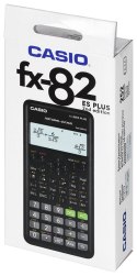 CASIO FX-82ESPLUS-2 KALKULATOR NAUKOWY, 252 FUNKCJE, 77X162MM, CZARNY BOX Casio