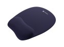 NATEC PODKŁADKA POD MYSZKĘ CHIPMUNK GRANATOWA 230X200MM MEMORY FOAM NATEC