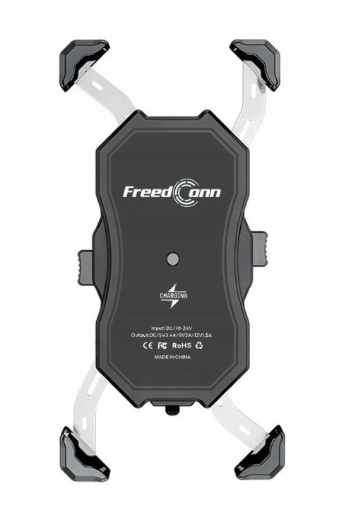 Uchwyt na telefon i ładowarka indukcyjna FreedConn MC1W 15W + USB FreedConn