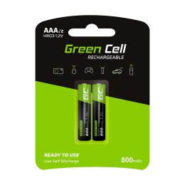 GREEN CELL AKUMULATORKI PALUSZKI 2X AAA R3 800MAH Green Cell