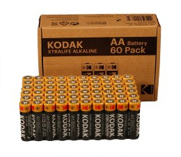 KODAK BATERIE ALKALICZNE XTRALIFE AA LR6 X 60 SZT. Kodak