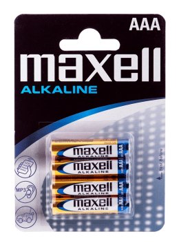 MAXELL Bateria alkaliczna LR03, 4 szt. Maxell