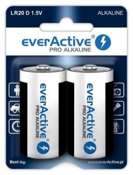 Zestaw baterii alkaliczne everActive EVLR20-PRO (x 2) EverActive