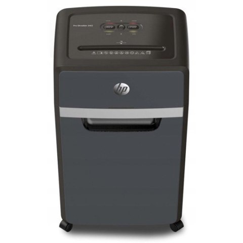 HP Niszczarka PRO SHREDDER 24CC, ścinki, P-4, 24 kart., 30l, ciemnoszara Hewlett-Packard