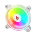 SAVIO ZESTAW 4 WENTYLATORÓW ARGB 120 MM WRAZ Z KONTROLEREM ORAZ PILOTEM FAN-01 WHITE SAVIO