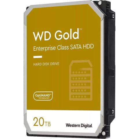 Dysk HDD WD Gold WD202KRYZ (20 TB ; 3.5"; 512 MB; 7200 obr/min) WD