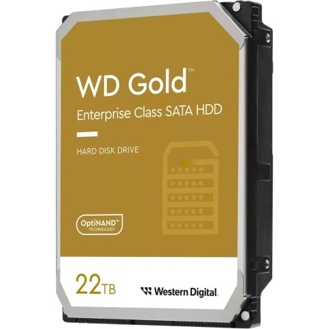 Dysk HDD WD Gold WD221KRYZ (22 TB ; 3.5"; 512 MB; 7200 obr/min) WD