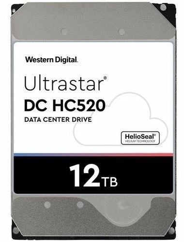 Dysk serwerowy HDD Western Digital Ultrastar DC HC520 (He12) HUH721212ALE600 (12 TB; 3.5"; SATA III) Western Digital