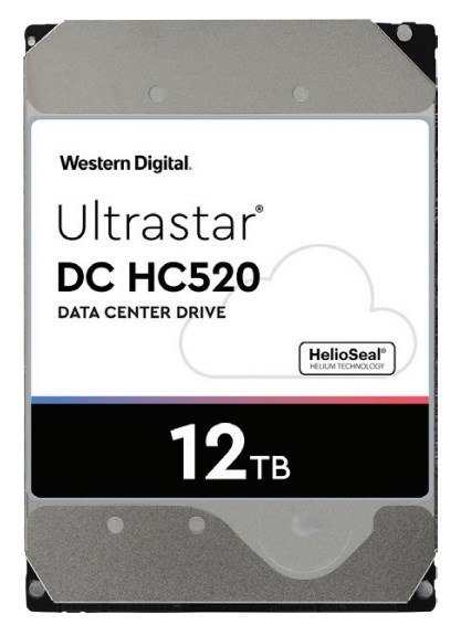 Dysk serwerowy HDD Western Digital Ultrastar DC HC520 (He12) HUH721212ALE600 (12 TB; 3.5"; SATA III) Western Digital