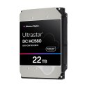 Dysk serwerowy HDD Western Digital Ultrastar DC HC580 WUH722422ALE6L4 (22 TB; 3.5"; SATA III) Western Digital