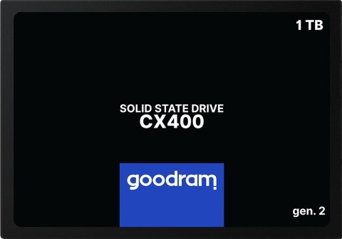 DYSK SSD GOODRAM CX400 Gen2 1TB SATA III 2,5 RETAIL GoodRam