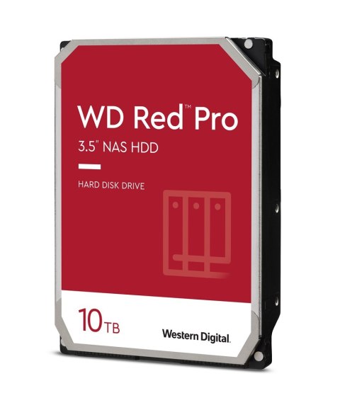 Dysk HDD WD Red Pro WD102KFBX (10 TB ; 3.5"; 256 MB; 7200 obr/min) WD