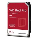 Dysk HDD WD Red Pro WD201KFGX (20 TB ; 3.5"; 512 MB; 7200 obr/min) WD