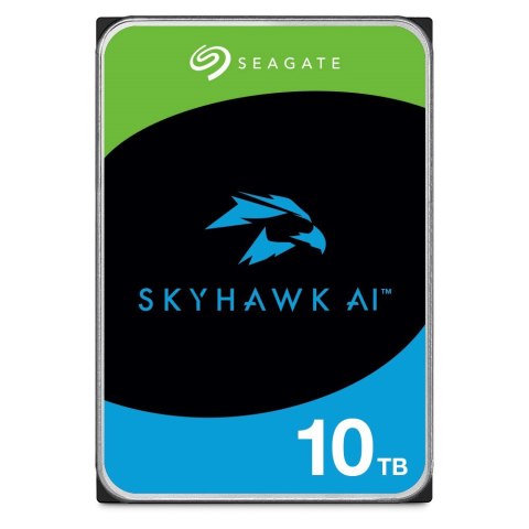 Dysk Seagate Skyhawk AI ST10000VE001 (10 TB ; 3.5"; SATA; 256 MB; 7200 obr/min) Seagate