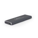 Kieszeń GEMBIRD EE2280-U3C-01 (M.2; Micro USB 3.0 B; Aluminium; kolor czarny) GEMBIRD