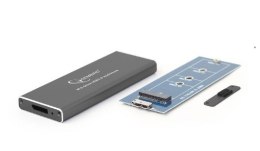 Kieszeń GEMBIRD EE2280-U3C-01 (M.2; Micro USB 3.0 B; Aluminium; kolor czarny) GEMBIRD