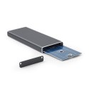 Kieszeń GEMBIRD EE2280-U3C-01 (M.2; Micro USB 3.0 B; Aluminium; kolor czarny) GEMBIRD