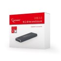 Kieszeń GEMBIRD EE2280-U3C-01 (M.2; Micro USB 3.0 B; Aluminium; kolor czarny) GEMBIRD