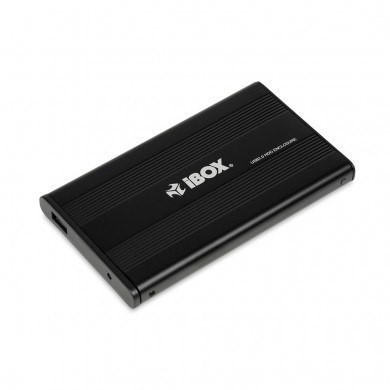 Obudowa IBOX HD-01 ZEW. 2,5" USB 2.0 IEU2F01 (2.5"; USB 2.0; Aluminium; kolor czarny) IBOX