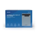 SAVIO ZEWNĘTRZNA OBUDOWA NA DYSK HDD/SDD 2,5", USB 3.0, TRANSPARENTNA, AK-66 SAVIO