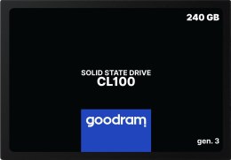 SSD GOODRAM CL100 Gen. 3 240GB SATA III 2,5 RETAIL GoodRam