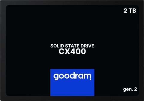 SSD GOODRAM CX400 Gen. 2 2TB SATA III 2,5 RETAIL GoodRam