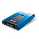 Dysk zewnętrzny HDD ADATA HD650 (1TB; 2.5"; USB 3.2; niebieski) ADATA