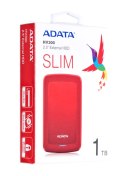 Dysk zewnętrzny HDD ADATA HV300 (1TB; 2.5"; USB 3.2; czerwony) ADATA