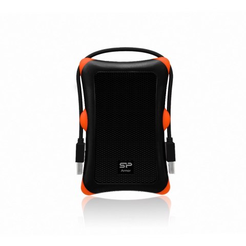 Dysk zewnętrzny HDD Silicon Power Armor A30 (1TB; 2.5"; USB 3.2; 5400 obr/min; Orange-Black; SP010TBPHDA30S3K) Silicon Power